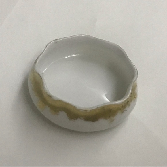 Limoges Miniature Serving Dish made in France 24k Gold Trim Design Hand … - Picture 4 of 16